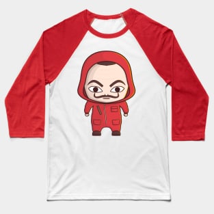 Money Heist Mask Baseball T-Shirt